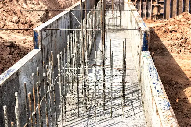 Concrete Water Tanks Whangarei foundations in rural property.